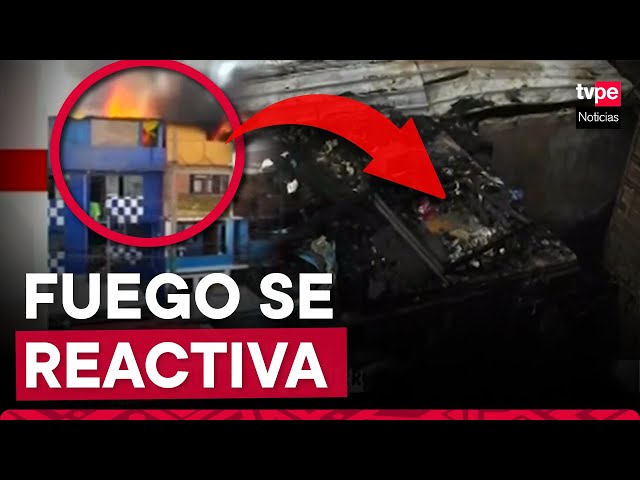 SJM: al menos dos viviendas fueron afectadas por incendio