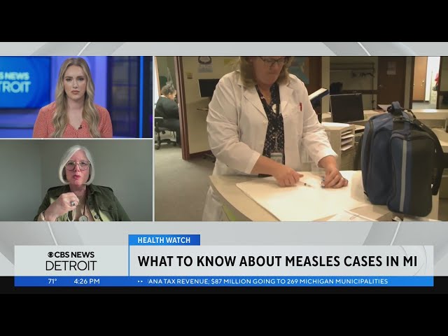 What to know about measles cases in Michigan