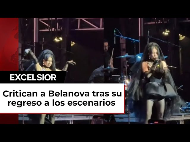 Critican a Belanova tras su regreso a los escenarios; "le cuesta cantar"