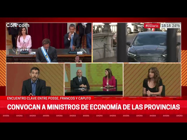 El GOBIERNO CONVOCÓ a los MINISTROS de ECONOMÍA de las PROVINCIAS