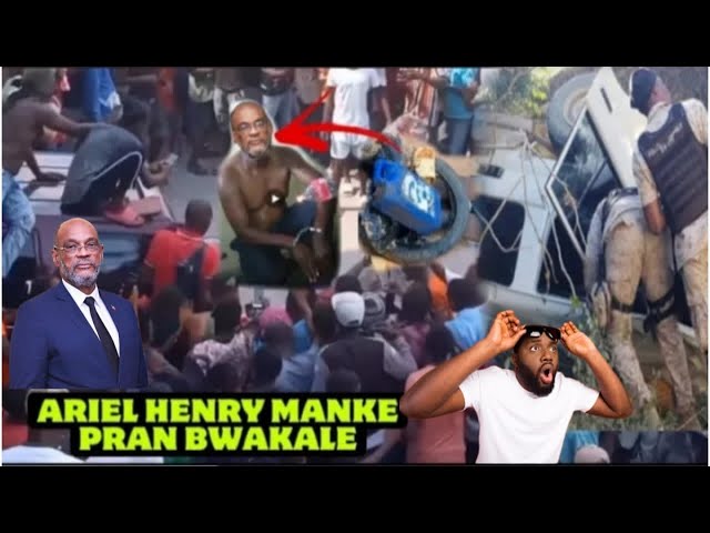 Nouvel cho Ariel Henry pran bw4 k4le nan Airport la?lame ayisyen an deplwaye vin pote Sékou ak lapol