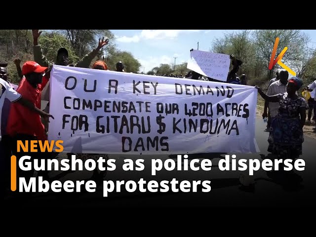 Gunshots as police disperse Mbeere protesters