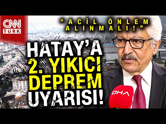 Hatay'a Korkutucu Deprem Uyarısı: "O Fay Kırılırsa 7'den Büyük Deprem Üretir, Hatay Y