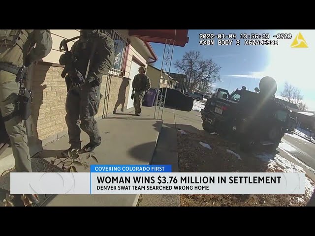 Jury awards woman whose home was raided by Denver SWAT team $3.76 million