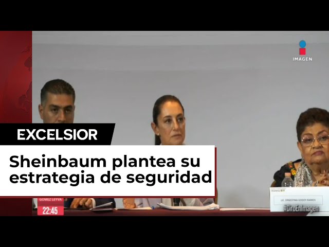 Abrazos y no balazos no es que vayamos a estar de brazos cruzados: Claudia Sheinbaum