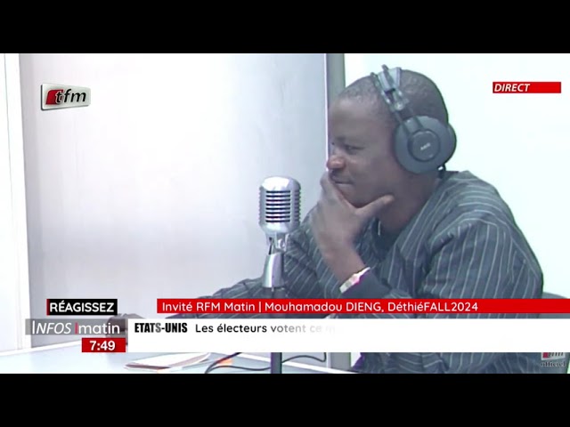 L'invité de la RFM : Mouhamadou Dieng, DETHIEFALL2024