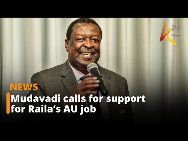 Mudavadi lobbies envoys to back Raila forAU post