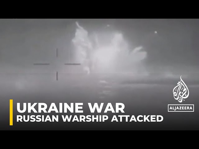 Russian warship 'destroyed': Ukraine claims latest success by sea drones