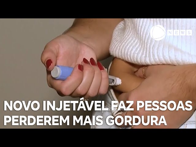 Novo injetável faz pessoas perderem gordura mais rápido