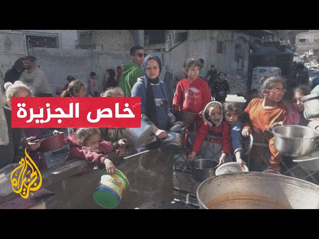 مراسل الجزيرة: شمال القطاع يعاني من انعدام المواد الغذائية