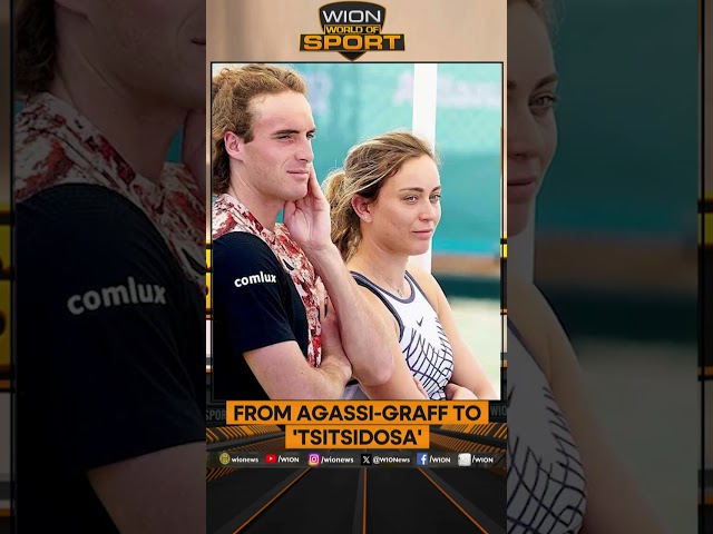 Tennis Power Couples: From Agassi-Graff to 'Tsitsidosa' | WION Shorts