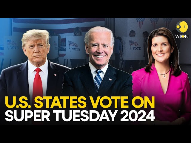 Super Tuesday 2024 LIVE: US states hold presidential primary elections, caucuses | WION LIVE