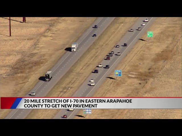 20 mile stretch of I-70 to be repaved