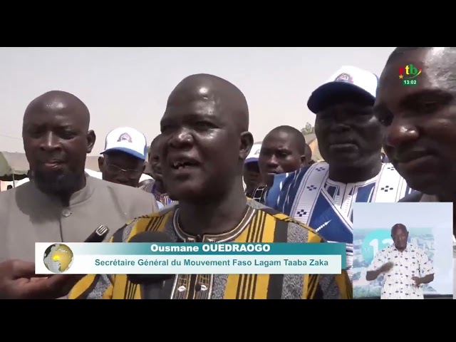 Soutien à la transition: les fils et filles du Zondoma sonnent la mobilisation à Gourcy.