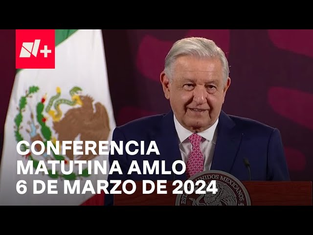 Conferencia mañanera AMLO hoy / 5 de marzo de 2024