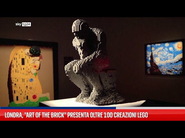 Londra,"Art of the Brick" presenta oltre 100 creazioni LEGO