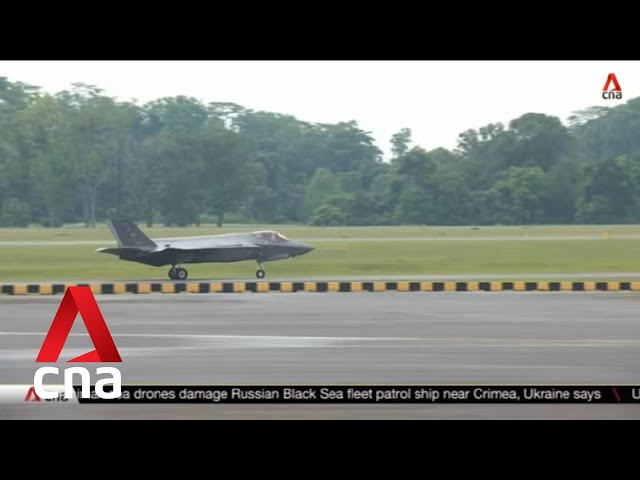 Singapore Air Force personnel gain insights from US F-35A pilots and crew