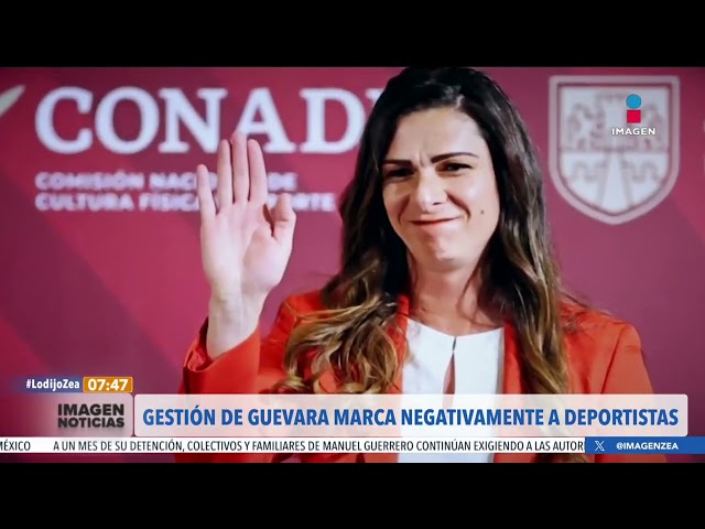 Gestión de Ana Gabriela Guevara en la CONADE ha estado marcada por el desprecio a los deportistas