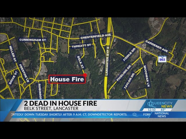 Two dead in Lancaster fire Monday night