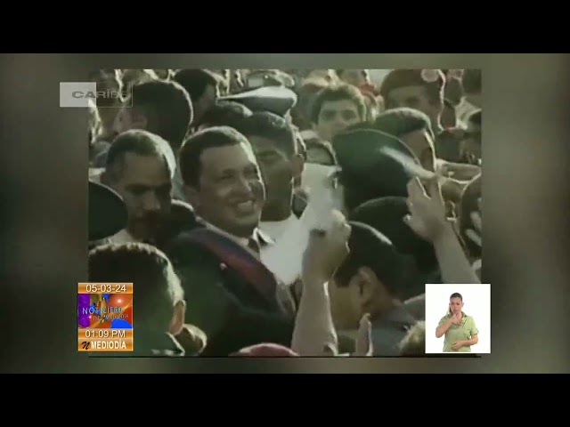 Primera visita de Hugo Chávez Frías a Cuba