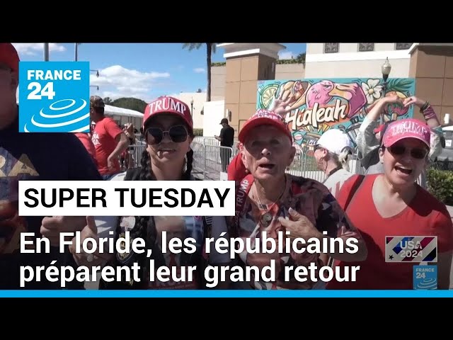 Super Tuesday : la Floride, un "Swing state" devenu fief de Donald Trump • FRANCE 24