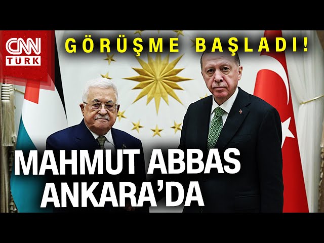 Gazze'de Soykırım Nasıl Durdurulacak? Erdoğan ve Filistin Devlet Başkanı Ankara'da Görüşüy