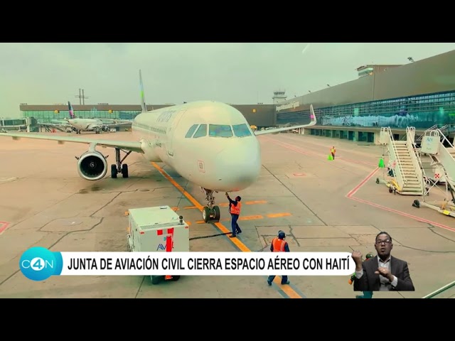 Junta de aviación civil cierra espacio aéreo con Haití