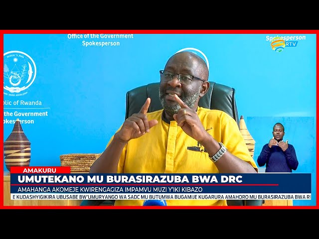 ⁣U Rwanda rwasabye akanama k'umutekano ka AU kudashyigikira ubutumwa bwa SADC muri RDC