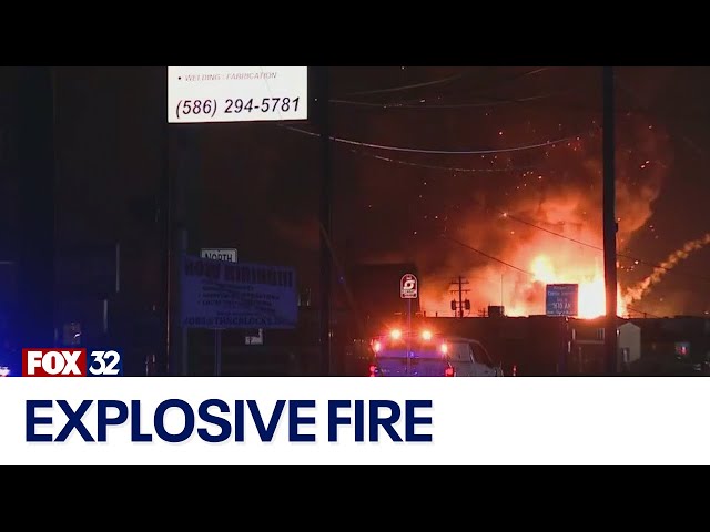 Explosive fire at Michigan vape supplier leaves 1 dead