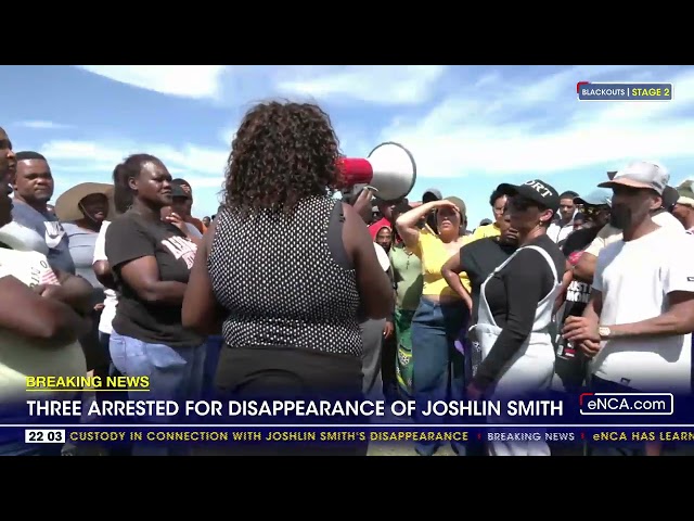 Three people arrested for disappearance of Joshlin Smith