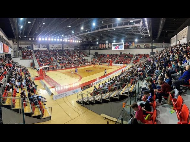 ⁣L'Université Laval, hôte du championnat canadien de basketball