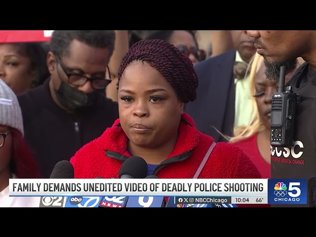 Family pleads for Carol Stream police to release unedited video of fataly shooting