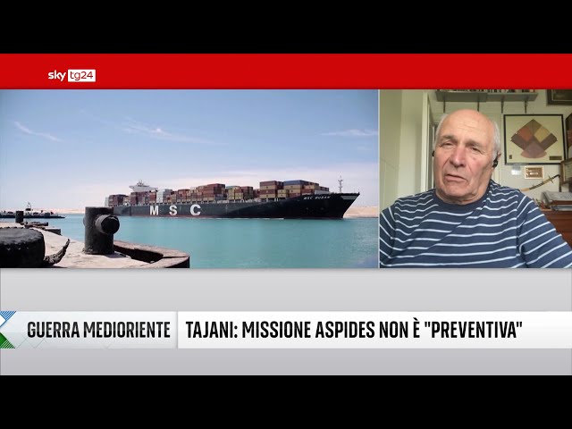 ⁣Timeline, Nel Mar Rosso le navi della Missione Aspides