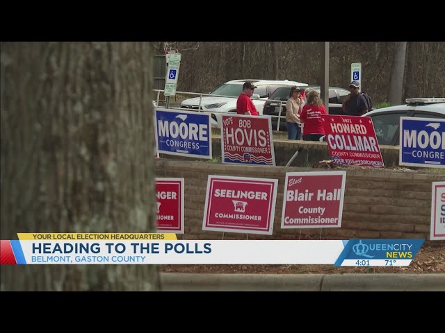 Voter turnout in Gaston County