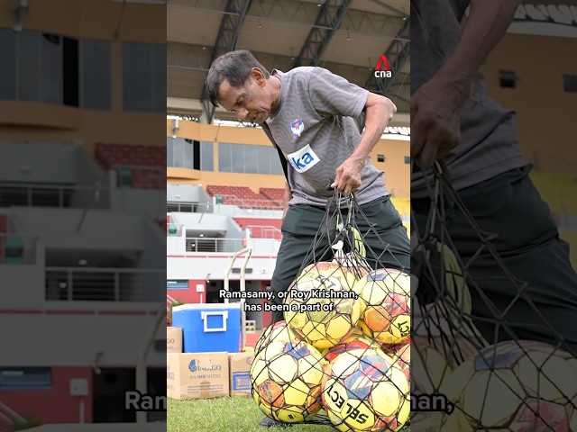 The 72-year-old kit man who's a Singapore football legend