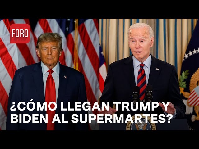 Supermartes; ¿Cómo llegan Trump y Biden rumbo a elecciones? - Las Noticias