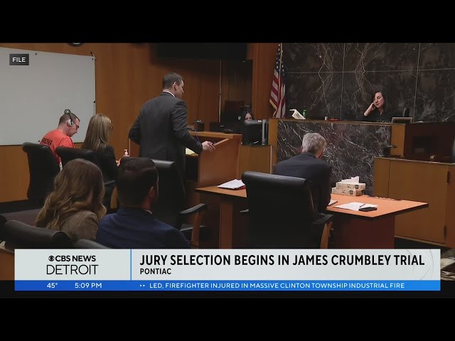 First day of jury selection concludes in trial of James Crumbley