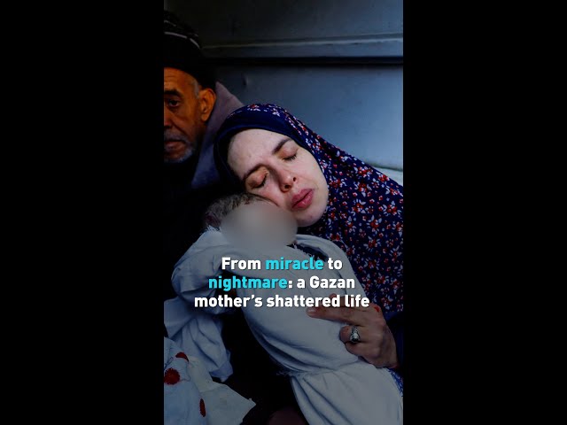 ⁣From miracle to nightmare: a Gazan mother’s shattered life