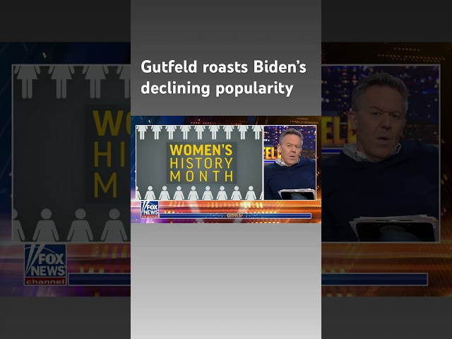 Greg Gutfeld: Polls show Biden has a six-point lead over hemorrhoids #shorts