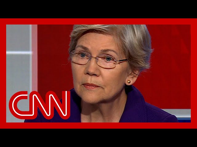 Hear Elizabeth Warren compare Trump’s and Biden’s records as president