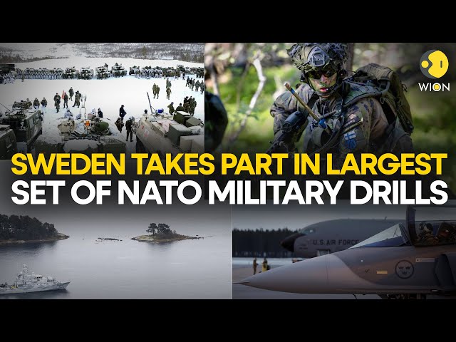 Sweden joins NATO drills in reshaped north ahead of NATO accession | WION Originals