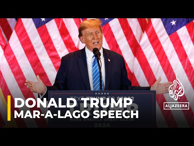 Trump lauds ‘super’ Super Tuesday in Mar-a-Lago speech