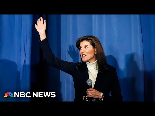 Haley projected winner in Vermont GOP primary, NBC News projects | Super Tuesday