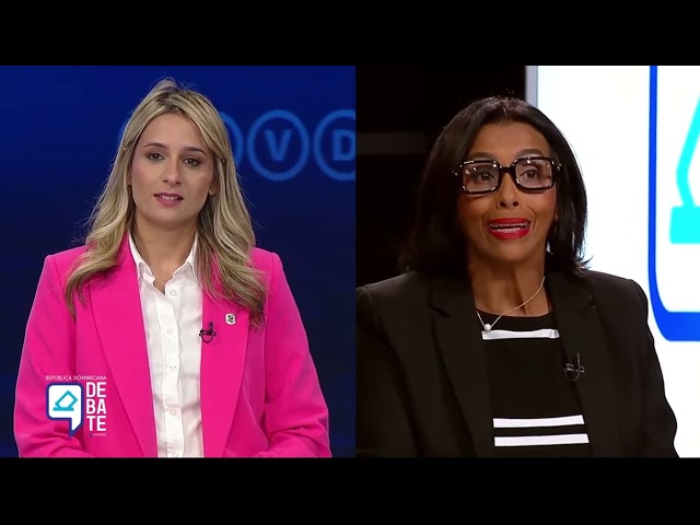 Liz Mieses l Charlie Mariotti Jr l Debate electoral l Tema Haitiano