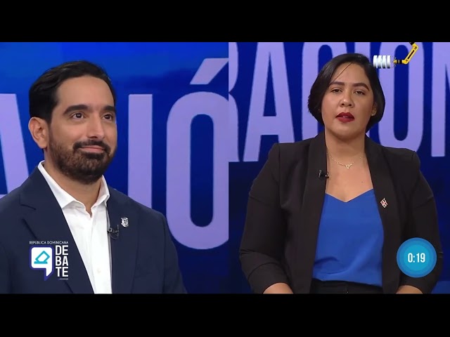 José Horacio Rodríguez l Priyanka Rodríguez l  Debate electoral l Tema Haitiano