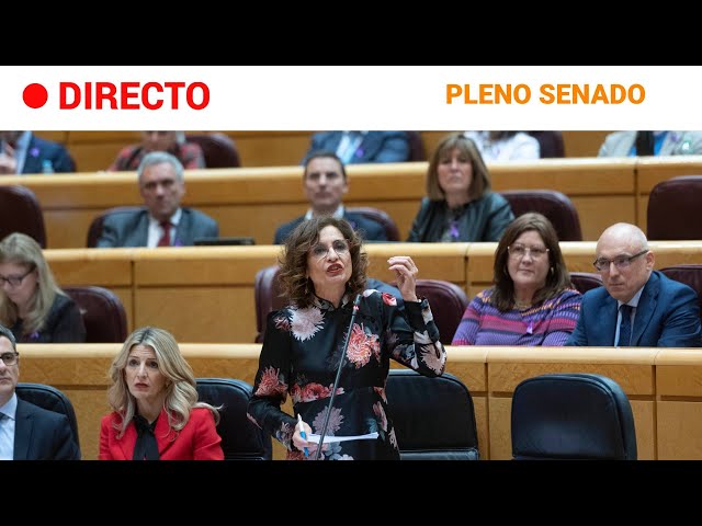 SENADO  EN DIRECTO: La  CÁMARA ALTA vuelve  a DEBATIR los objetivos del DÉFICIT | RTVE