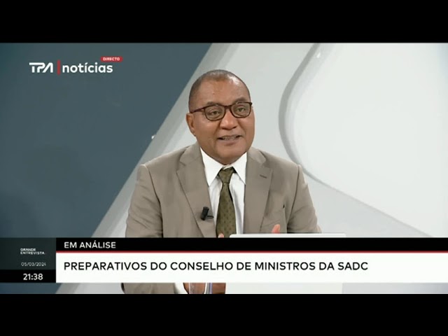 Grande Entrevista - Preparativos do conselho de ministros da SADC