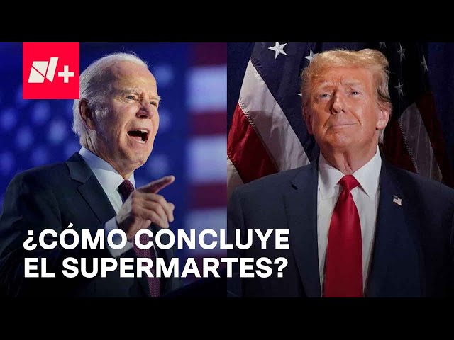 Así Quedaron los Resultados del Supermartes 2024