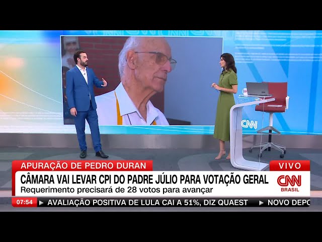 Câmara de vereadores de SP levará CPI do Padre Júlio Lancellotti para votação geral | CNN NOVO DIA