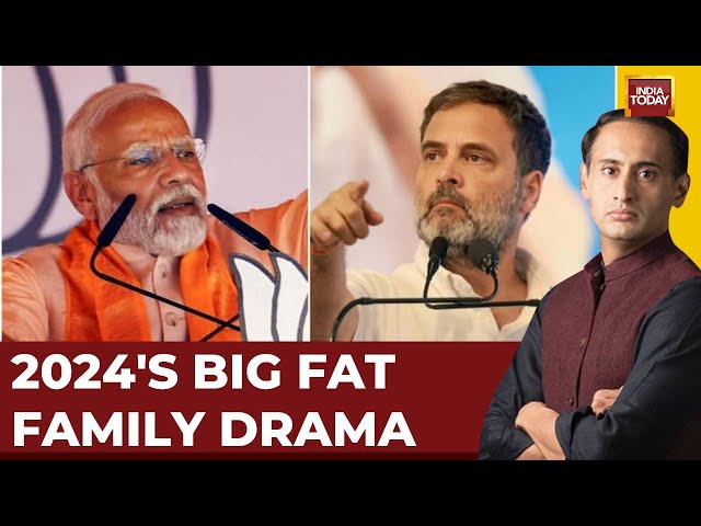 Rahul Kanwal LIVE: Parivarwad Fights Goes Nuclear | Rahul Gandhi Vs PM Modi LIVE | Elections 2024